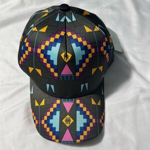 49 DZine Rite Of Passage Snapback Hat Olive Green Indigenous Artisan NWOT